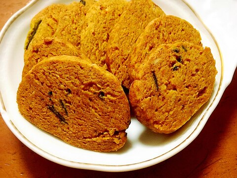 シナモン効いた★皮付きかぼちゃのサクサククッキー